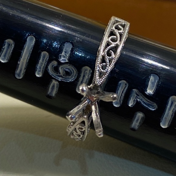 14K white gold setting. All it needs is your stone. - Picture 11 of 11